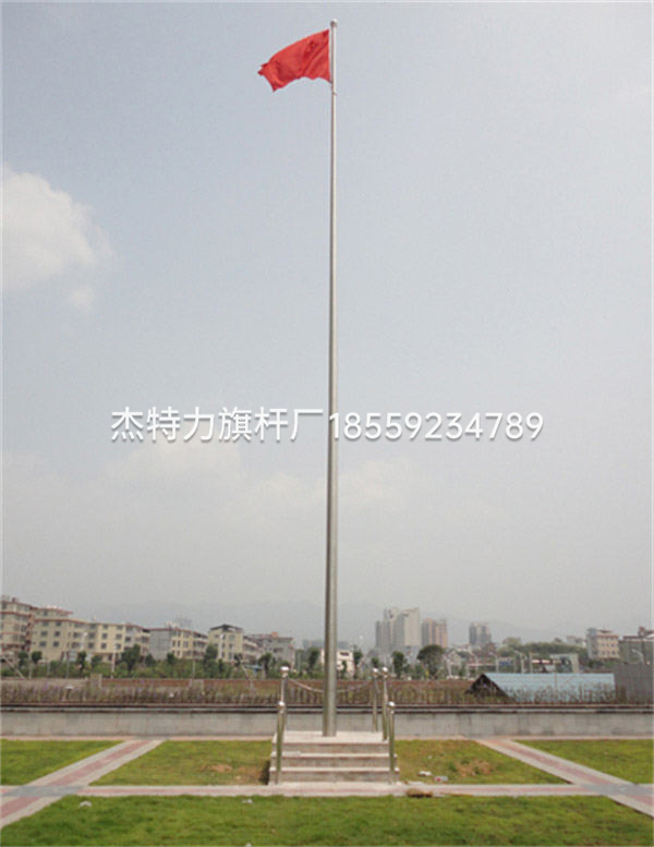 杰特力-内置式电动遥控升降旗杆