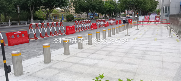 杰特力-政府大楼门口升降柱