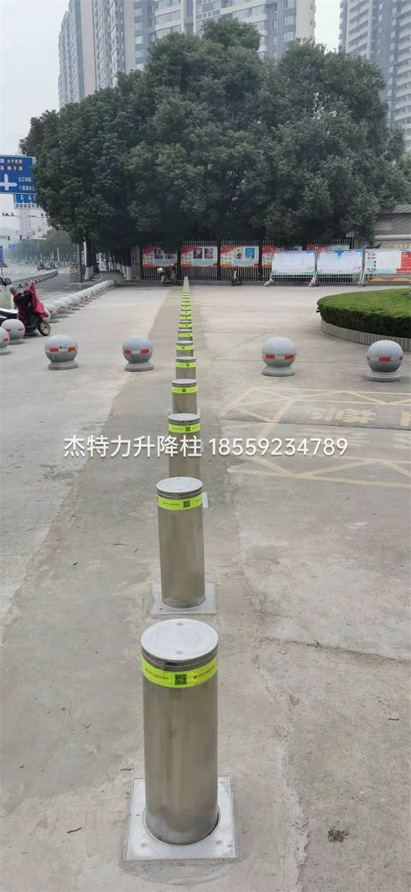杰特力-广场步行街当车升降柱