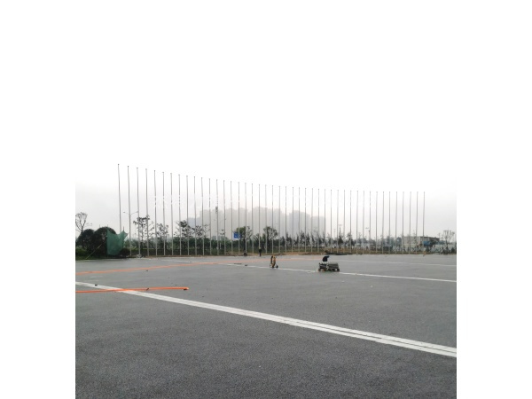 杰特力-商业广场 会展中心国旗杆