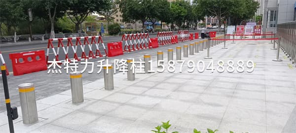 杰特力-政府大楼门口升降柱